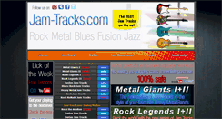 Desktop Screenshot of jam-tracks.com
