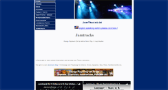 Desktop Screenshot of jam-tracks.de